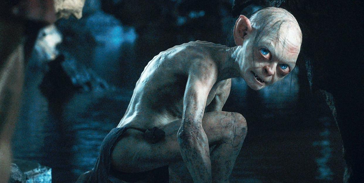 andy serkis gollum, the hobbit an unexpected journey