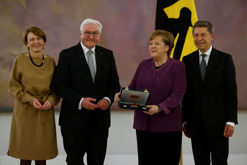 Order of Merit awards ceremony in Berlin