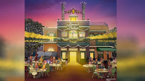 PHOTO: Tiana's palace coming to Disneyland in 2023. (Disney)