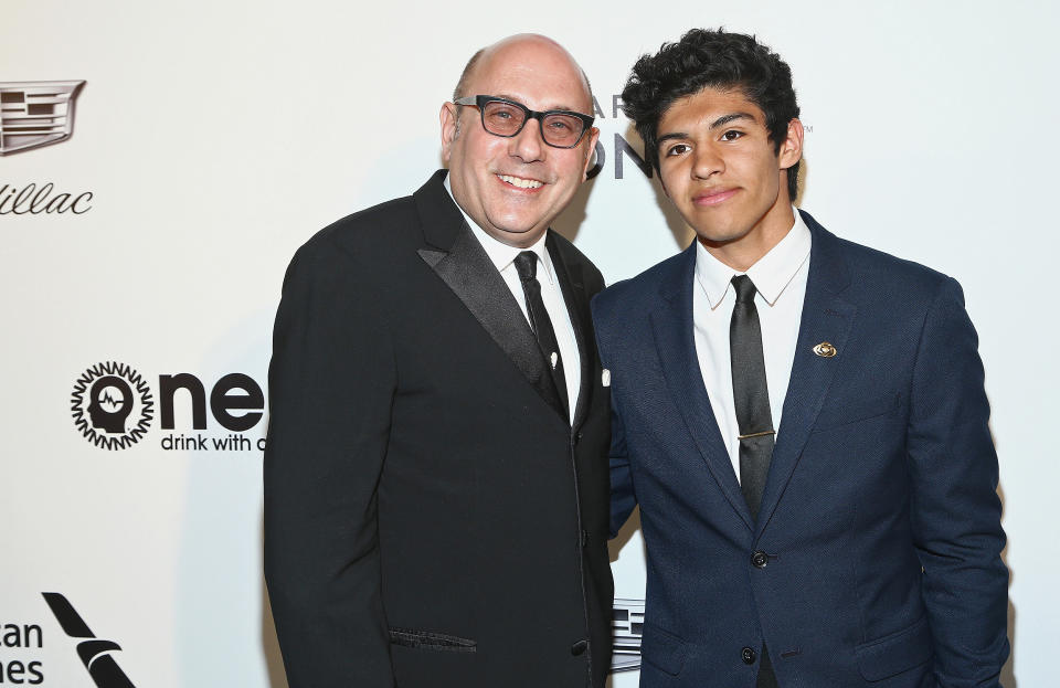 Willie Garson and Nathen Garson (Tommaso Boddi / Getty Images for IMDb)