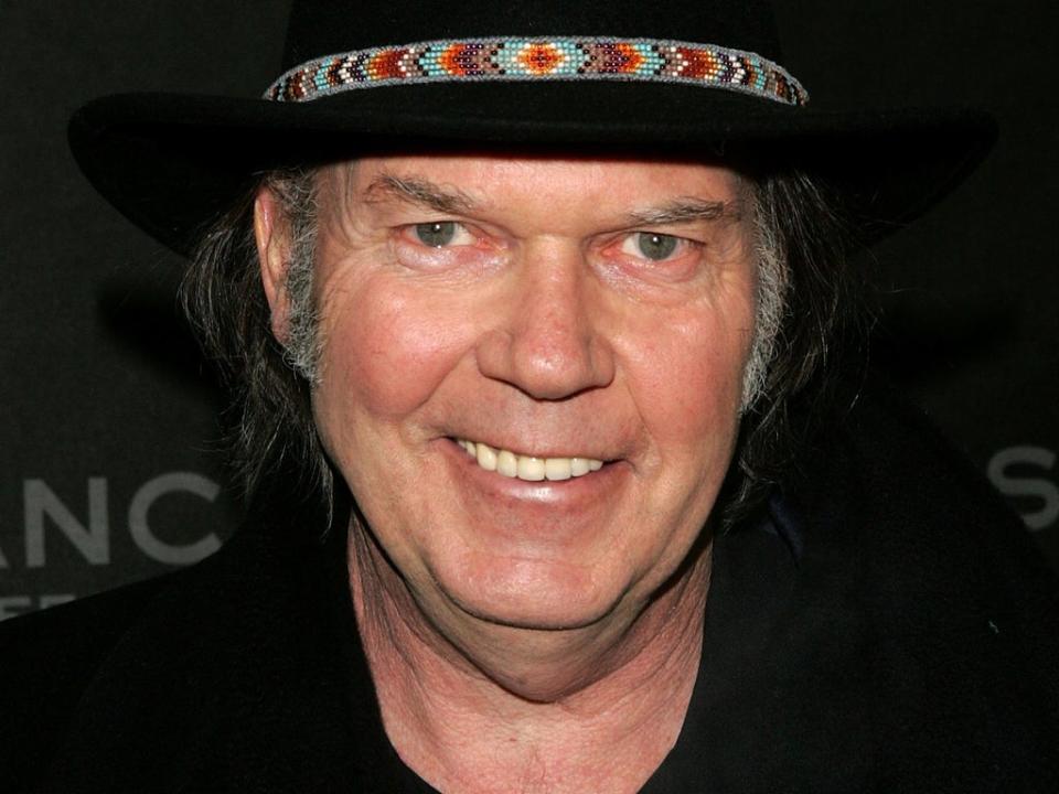 Neil Young suffered from polio as a child (Getty Images)