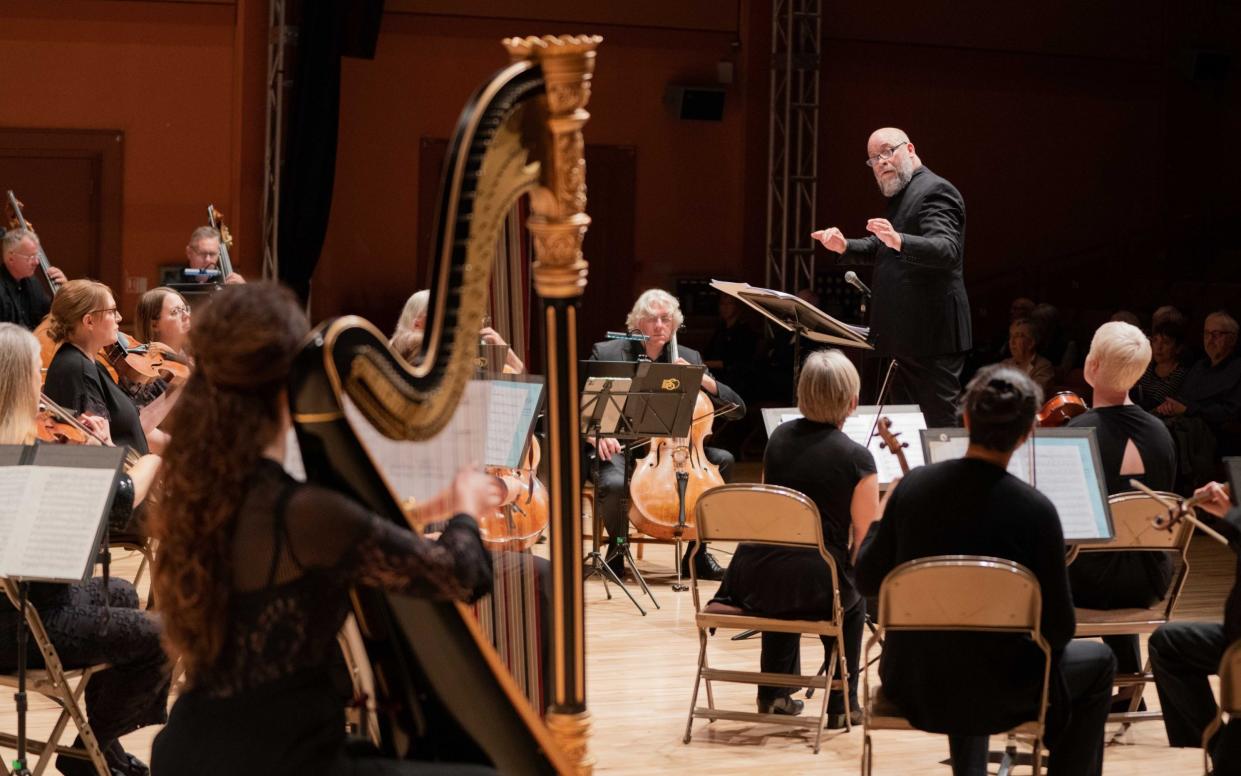 The English Symphony Orchestra conducted by Kenneth Woods at the Elgar Festival in Worcester