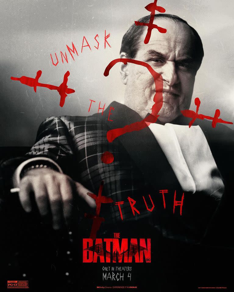Un nuevo póster de Batman adelantó cómo se verán los personajes principales (Foto: Instagram/@thebatman)