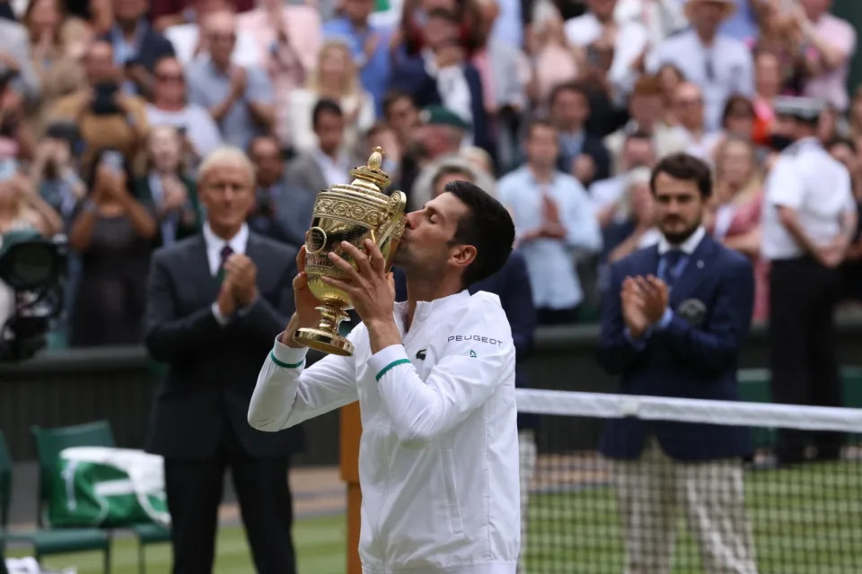 祖高域去年贏得溫網冠軍（圖：體路資料庫／Photo Credit：Wimbledon Twitter）