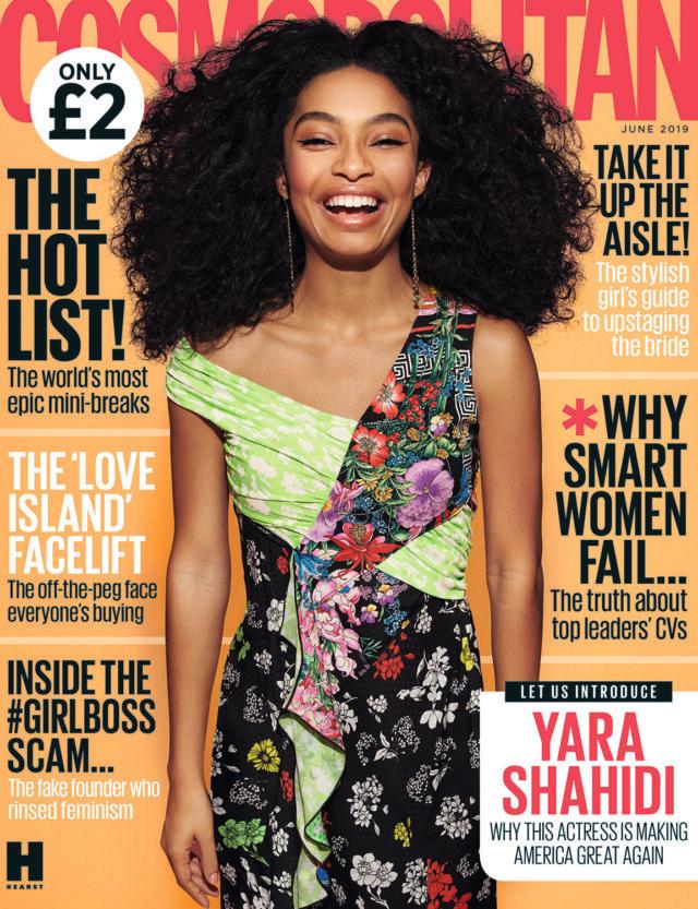 Yara Shahidi on the cover of Cosmopolitan (Cosmopolitan)