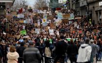 Fridays For Future climate march in Lausanne