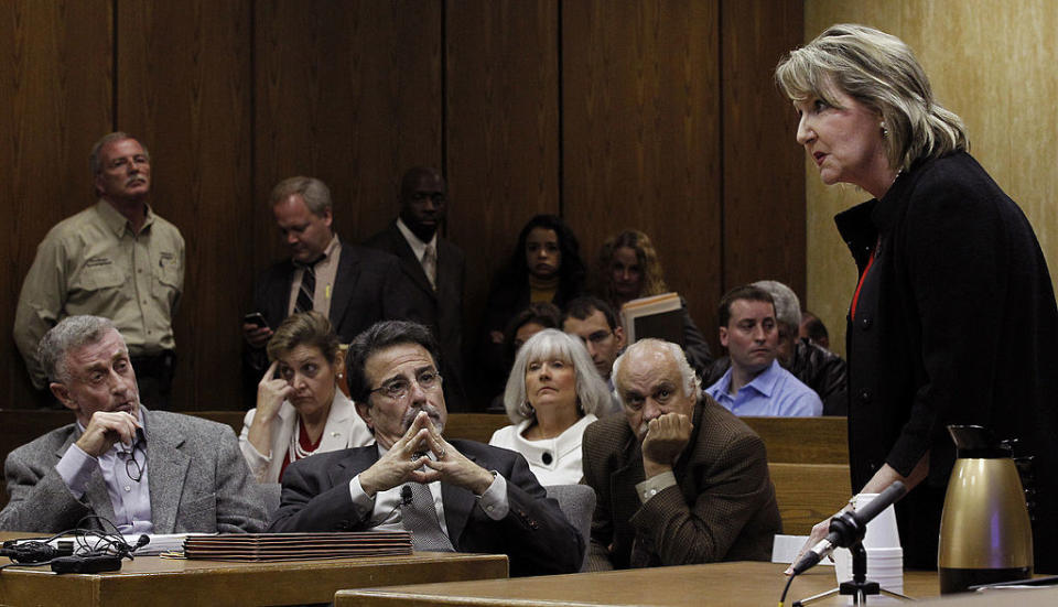 Kathleen Peterson's sister, Candace Zamperini, makes an emotional appeal in court.