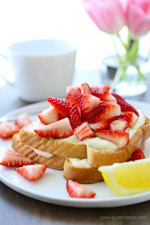 Lemon Cream French Toast