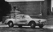 <p><em>March 1959</em><br></p><p>With each annual change, Zora Arkus-Duntov, the Corvette's godfather, has emphasized performance improvements. His theory is that to sell, the Corvette must first go. Styling has had its innings, too, but they have acted with more restraint than one expects from Detroit. <a rel="nofollow noopener" href="http://www.caranddriver.com/reviews/1959-chevrolet-corvette-road-test" target="_blank" data-ylk="slk:READ MORE >>;elm:context_link;itc:0;sec:content-canvas" class="link ">READ MORE >></a></p>