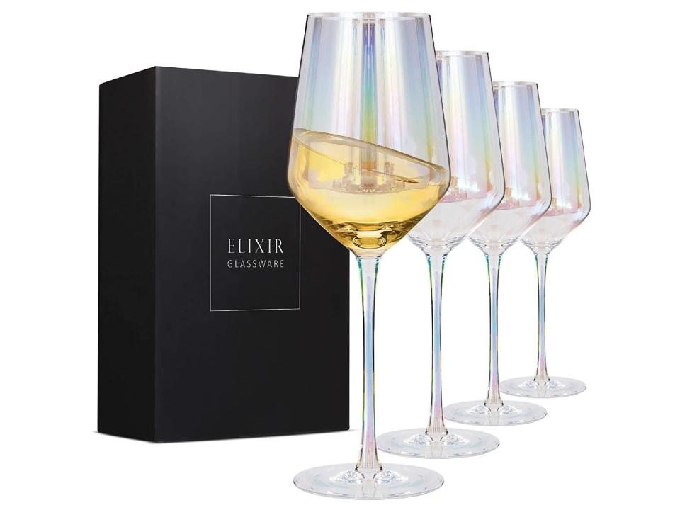 Iridescent Wine Glasses