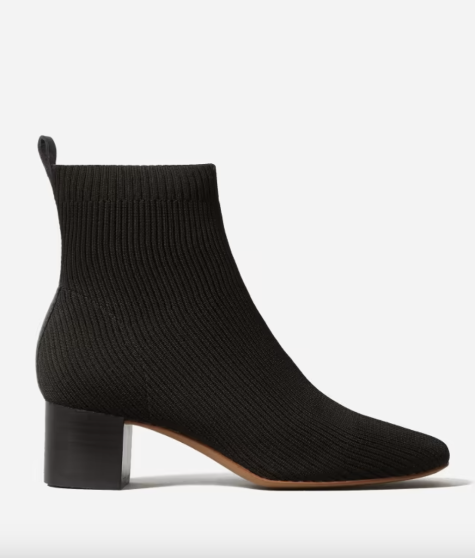 Everlane The Glove Boot in Black (Photo via Everlane)