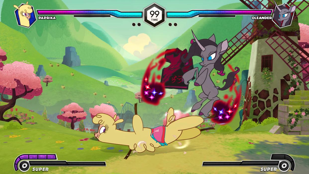  Them's Fightin' Herds in game screenshot. 