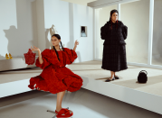 <p>British retailer Browns has been championing independent design talent since it launched 50 years ago - and the entire fashion industry knows it. Which is why the industry's most-beloved figures have gathered in front of the camera for its 50th anniversary, along with a few special celebrity guests.</p><p>Designers including Simone Rocha, Cecile Bahnsen, Molly Goddard and more have also produced limited edition styles to celebrate the occasion too. Available <a href="https://www.brownsfashion.com/uk/article/browns-50" rel="nofollow noopener" target="_blank" data-ylk="slk:here;elm:context_link;itc:0;sec:content-canvas" class="link ">here</a>.</p><p>Pictured: Simone Rocha and Jess Maybury. </p>