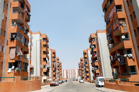 A general view of the housing project "Long Live Egypt", at Al-Asmarat, a housing complex in Al Mokattam area, at Cairo's desert outskirts, Egypt September 12, 2018. REUTERS/Amr Abdallah Dalsh