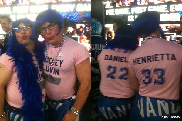 Topless 2011 Stanley Cup Playoffs Canucks Body Painted Fan…