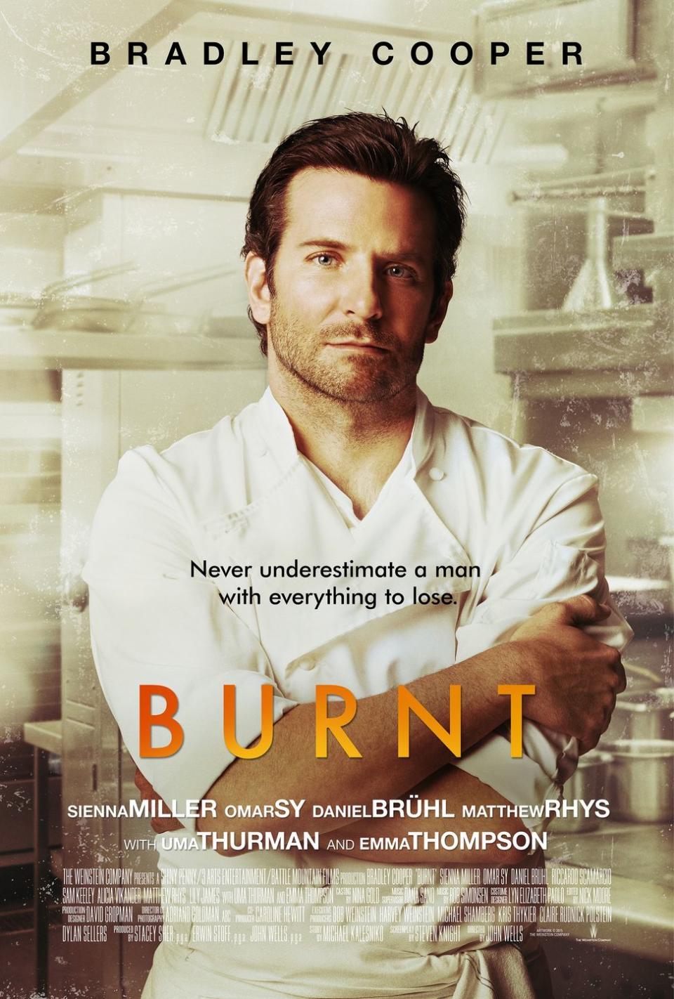best movies on netflix right now, burnt
