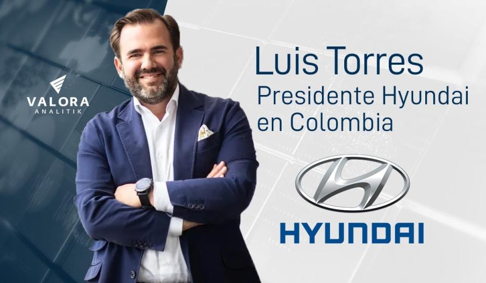 Luis Torres, presidente de Hyundai en Colombia. Foto: archivo Valora Analitik