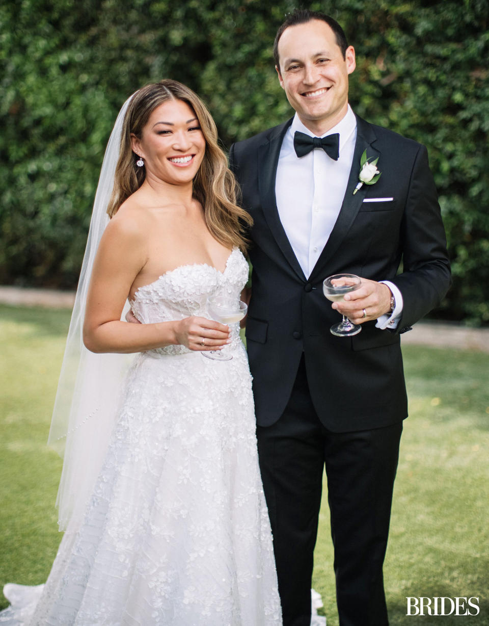<p>"The overarching messages were: 'best party; great food; best speeches and best vows we've heard.' " <a href="https://www.brides.com/jenna-ushkowitz-wedding-5195978" rel="nofollow noopener" target="_blank" data-ylk="slk:Ushkowitz recounted;elm:context_link;itc:0;sec:content-canvas" class="link ">Ushkowitz recounted</a> of how friends and family remembered the day. "And I'm like, 'We did it! Raving review!'"</p>