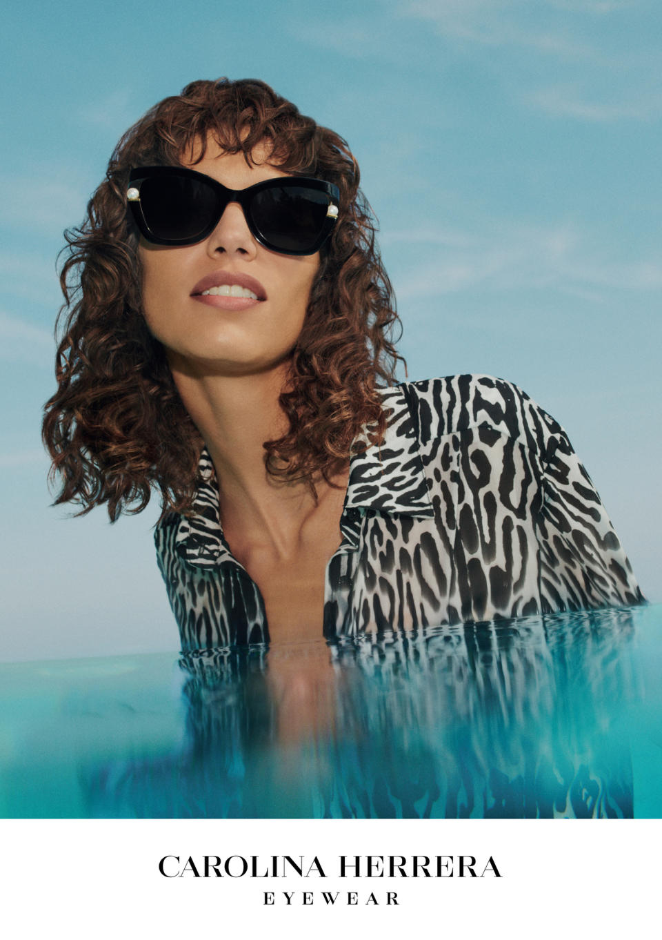 Carolina Herrera’s spring 2022 eyewear campaign. - Credit: Courtesy