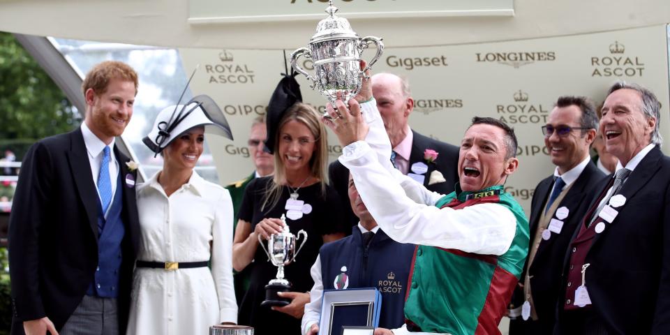 <p>Each year, thousands of people gather in the small English town of Ascot for one of the biggest events for British high society, the Royal Ascot. The posh, 5-day horse racing event began in 1711 and is annually attended by the Queen and other members of the royal family. This year, Meghan Markle made her first Ascot appearance as a the Duchess of Sussex. With Prince Harry and other British royals, she rode in on a horse-drawn carriage, sported an impressive hat, and watched the activities from an exclusive viewing area. Here, we're highlighting all the best photos from the opening day of Royal Ascot 2018.</p>