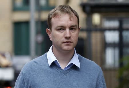 Former trader Tom Hayes arrives at Southwark Crown Court in London, Britain August 3, 2015. REUTERS/Peter Nicholls