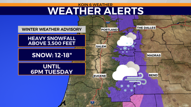 Cool rainy Tuesday in Portland with possible thunderstorms