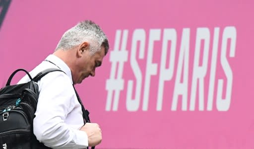 South African Heyneke Meyer left his position as Stade Francais coach with the club bottom of the Top 14 table after only two wins this season