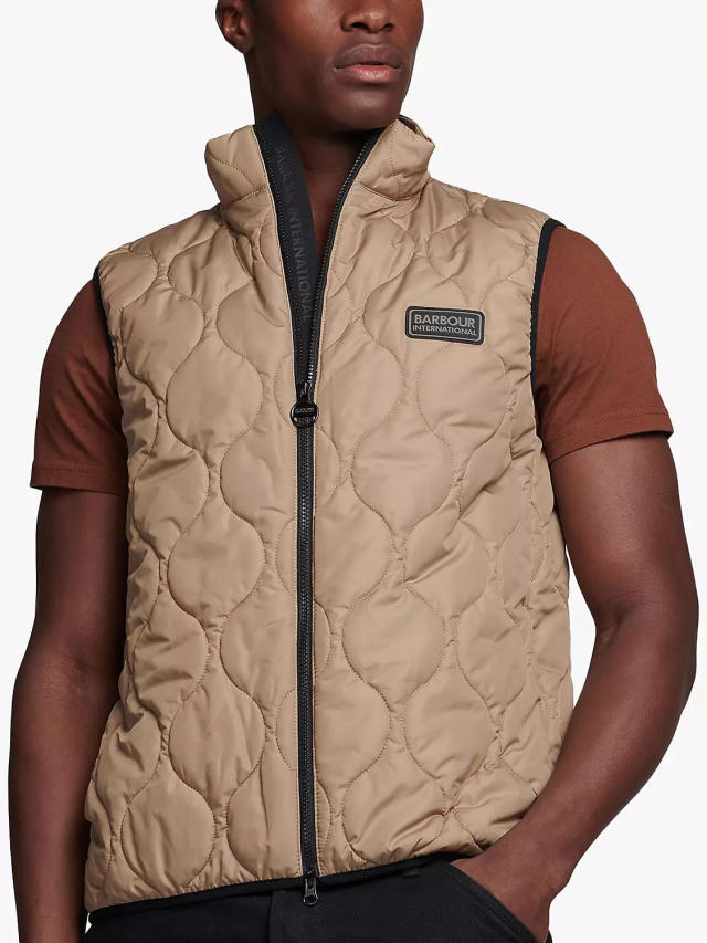 Vest Barbour Khaki size XL International in Cotton - 41647409