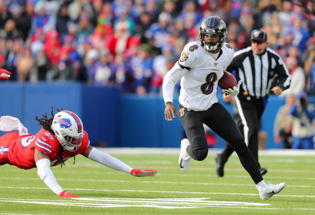 Bills look to handle Lamar Jackson on Sunday