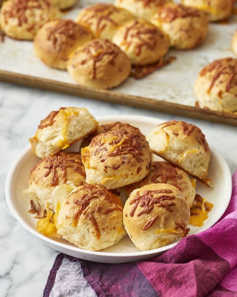 Buttery Cheddar Herb Rolls