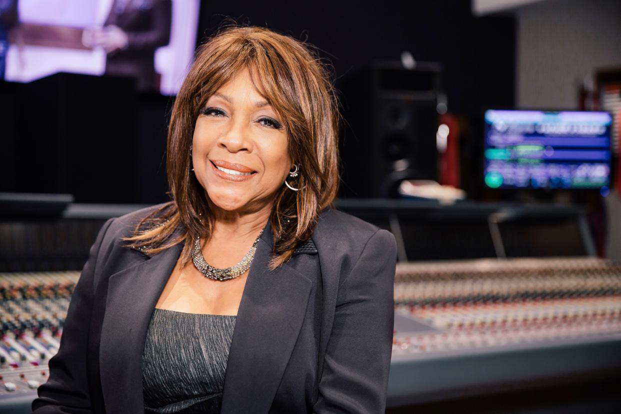 Mary Wilson, founding member of The Supremes, appears during a portrait session at Capitol Records in Los Angeles on June 12, 2014. 