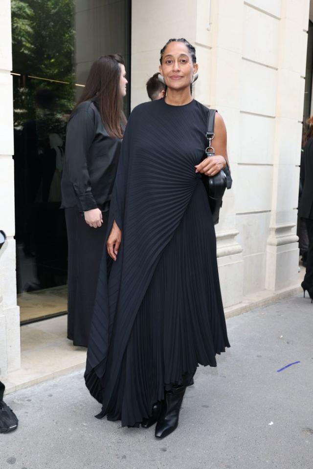 Naomi Campbell Stuns In Victorian Era Gown At Balenciaga Couture Show