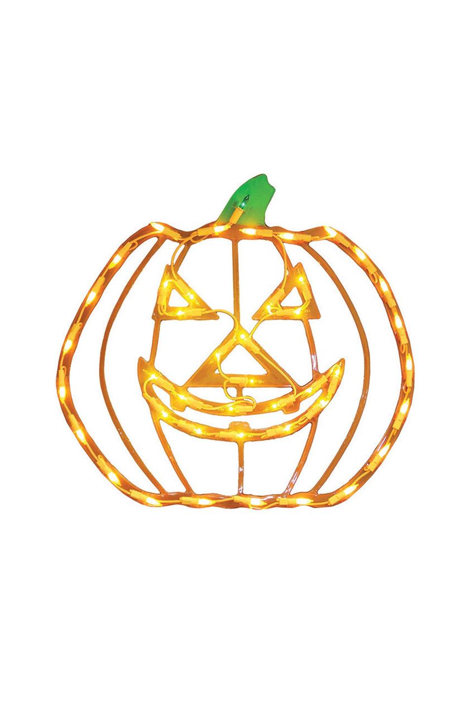 <p><strong>Impact Innovations</strong></p><p>amazon.com</p><p><strong>$18.25</strong></p><p>Look to this smirking pumpkin for inspiration when carving your own <a href="https://www.countryliving.com/diy-crafts/g279/pumpkin-carving-ideas/" rel="nofollow noopener" target="_blank" data-ylk="slk:jack-o’-lanterns;elm:context_link;itc:0;sec:content-canvas" class="link ">jack-o’-lanterns</a>.</p>