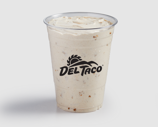 Del Taco snickerdoodle shake