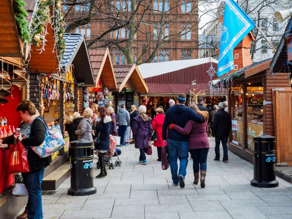 Ride the vintage helter-skelter at Belfast Christmas Market (Getty) (Getty Images)