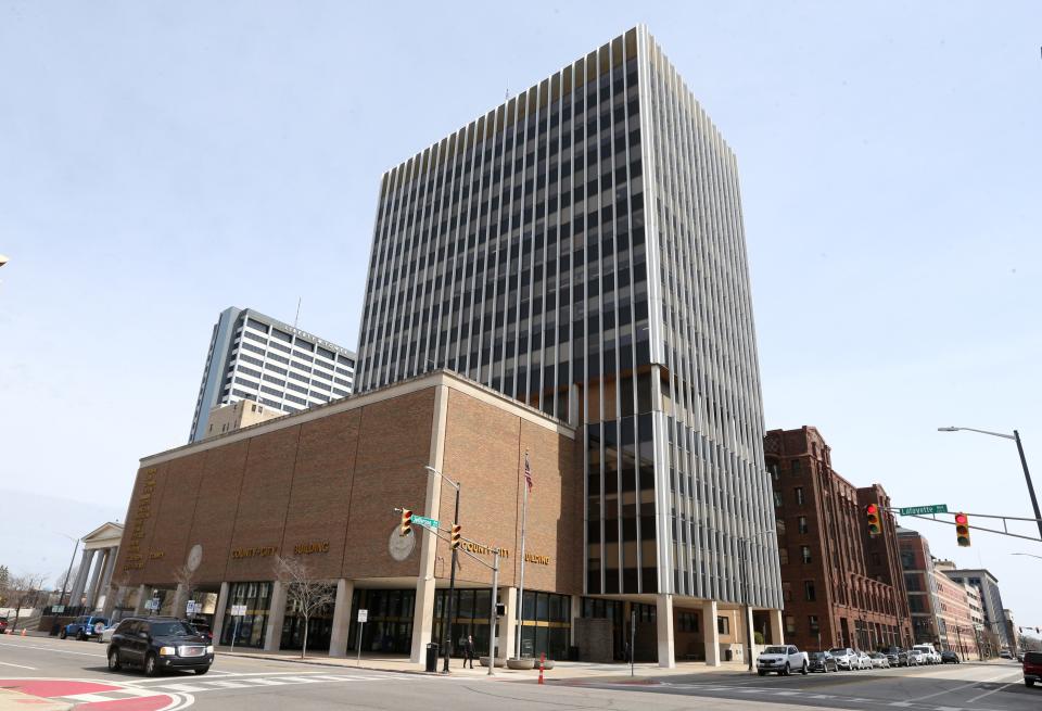 The County-City Building Tuesday, March 19, 2024, at Jefferson Street and Lafayette Boulevard in downtown South Bend.