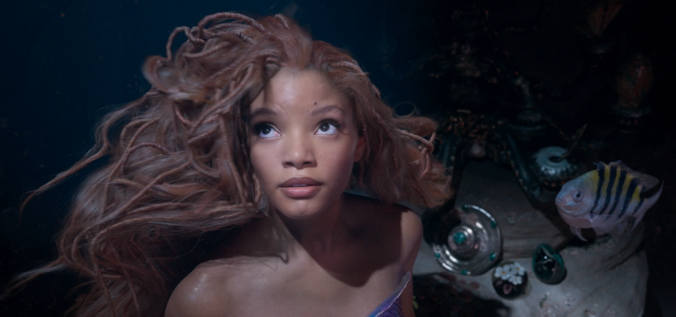 A still from the new trailer for The Little Mermaid. (Disney)