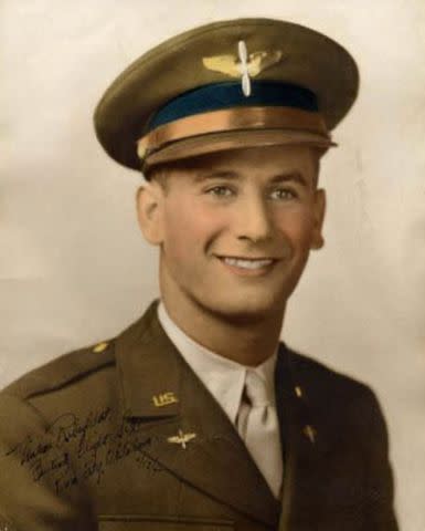 <p>Rubenfeld Family/ U.S. Army Air Force</p> Milton Rubenfeld in 1942.