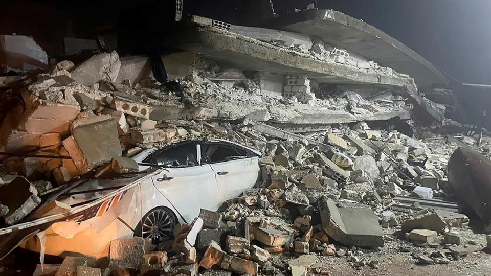 土耳其6日發生規模7.8的大地震。（圖／AP Newsroom）