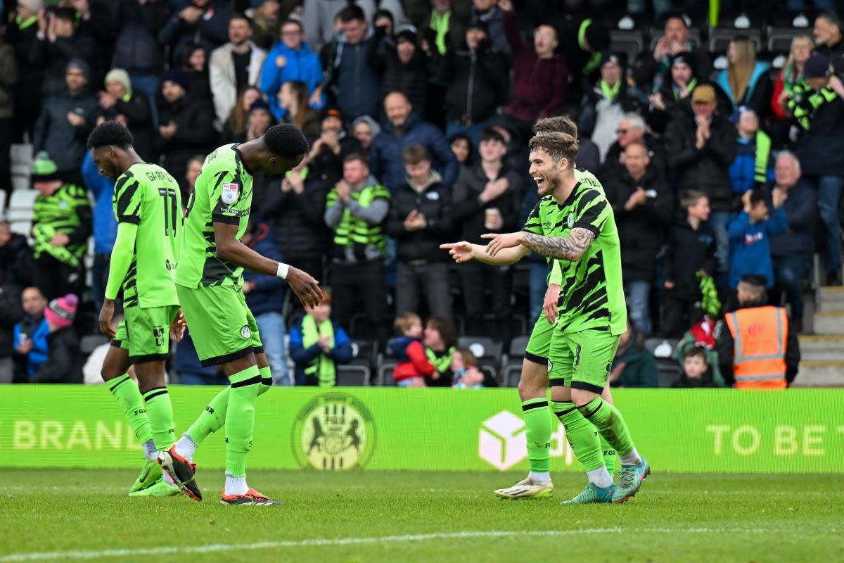 Forest Green end their season with a 1-0 victory over Notts County at home. Image: Pro Sports <i>(Image: UGC)</i>
