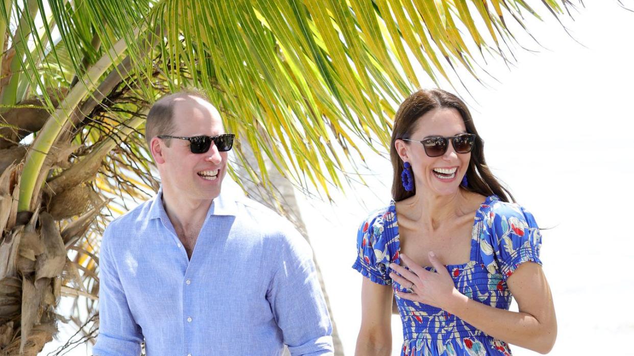 Kate Middleton Tory Burch Dress Belize