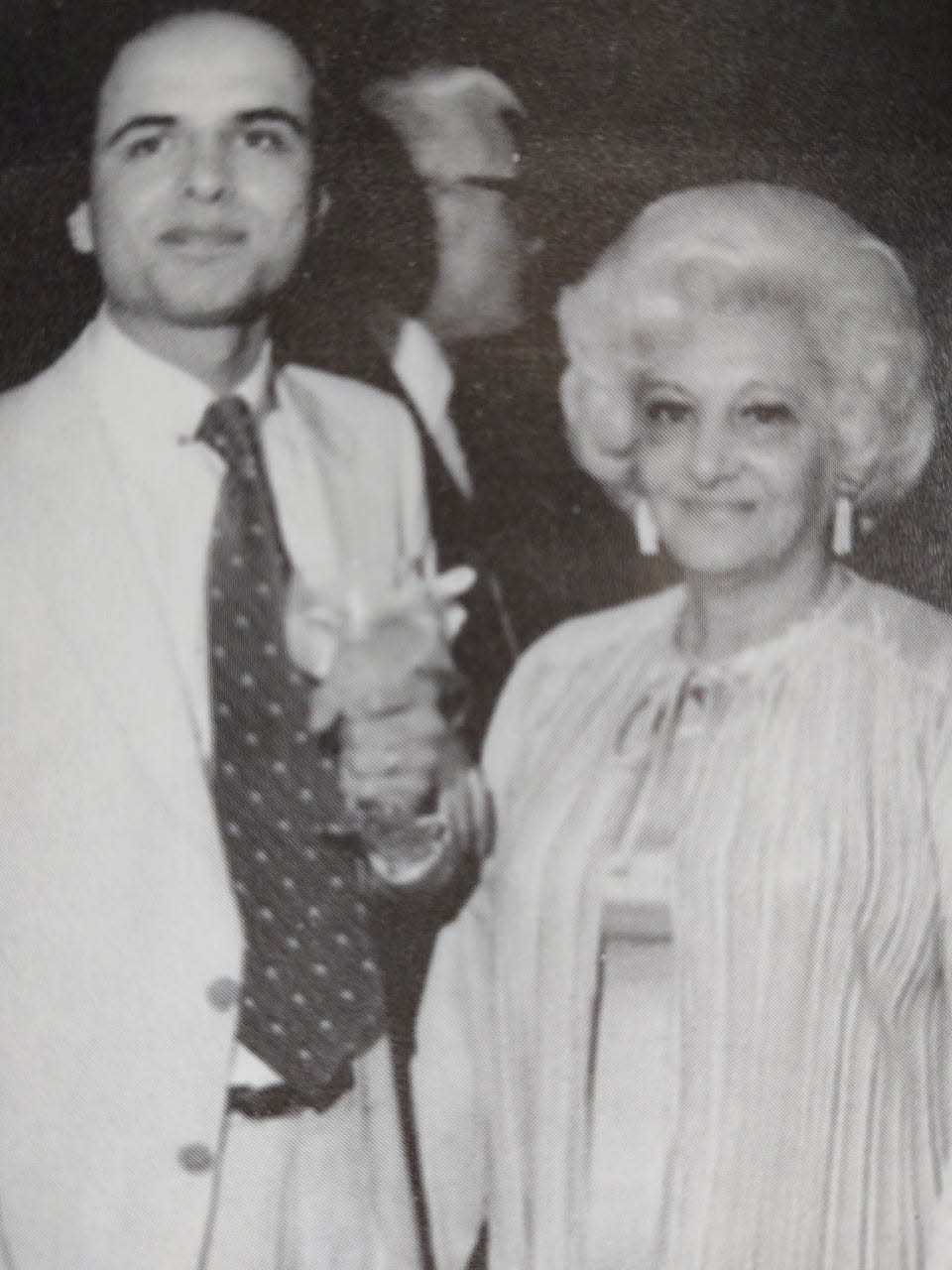 Joe Pantoliano with his mother, Mary