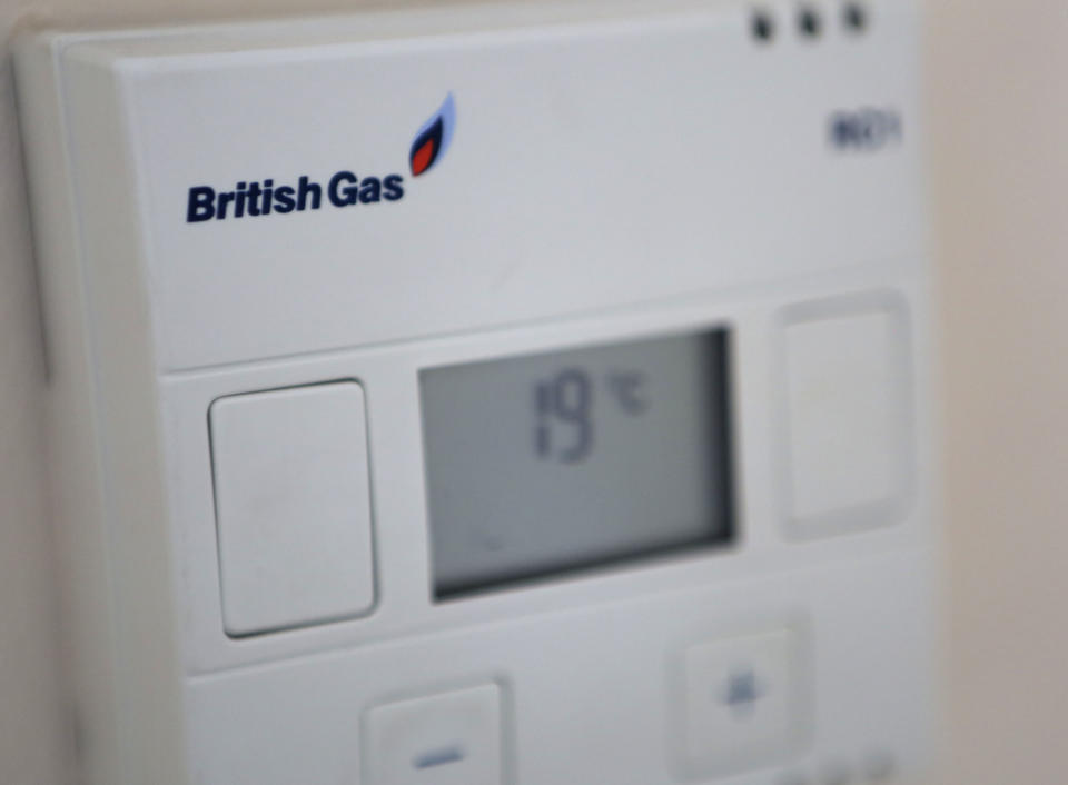 A British Gas thermostat.