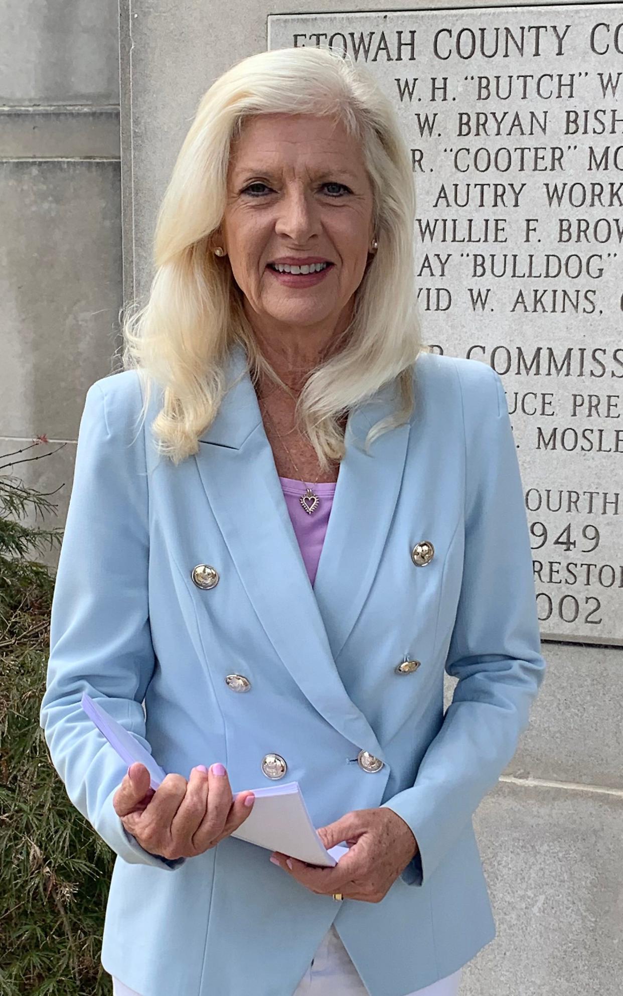Becky Nordrgren began her new post as Etowah County's revenue commissioner on Oct. 1, after serving 11 years in the Alabama Legislature.
