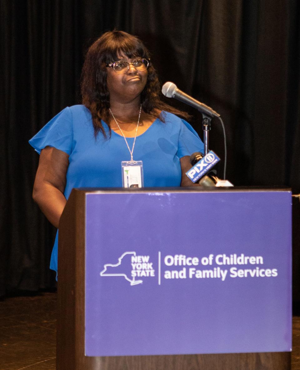 Raleighn Williams, a family policy adviser with Westchester's Office of Children and Family Services said she's ectastic at the promise of the pilot study that will look at the impact of guaranteed income on at-risk families.