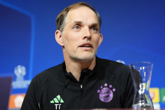 Thomas Tuchel at a press conference