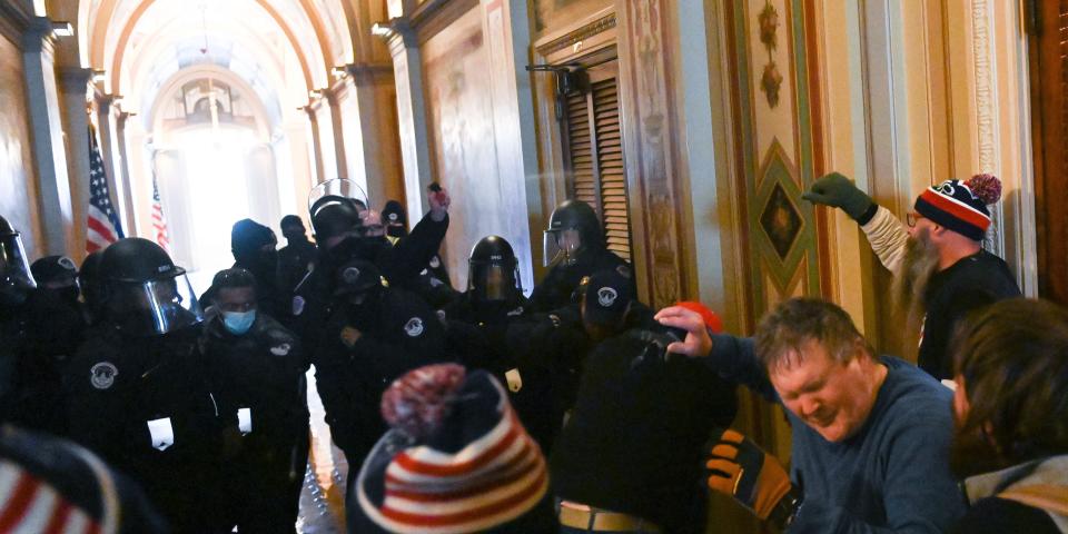 Trump protest capitol seige