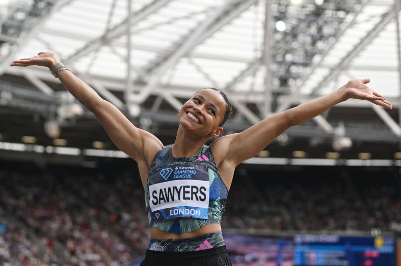 Long jumper Jazmin Sawyers has been ruled out of the Paris Olympics due to an Achilles tendon rupture.