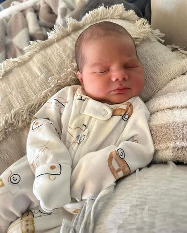 <p>Jessie James Decker/instagram</p> Eric and Jessie James Decker's new baby son