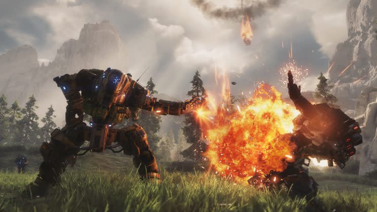 Titanfall 2 explosions